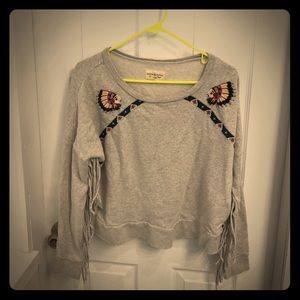 Ralph Lauren fringe shirt